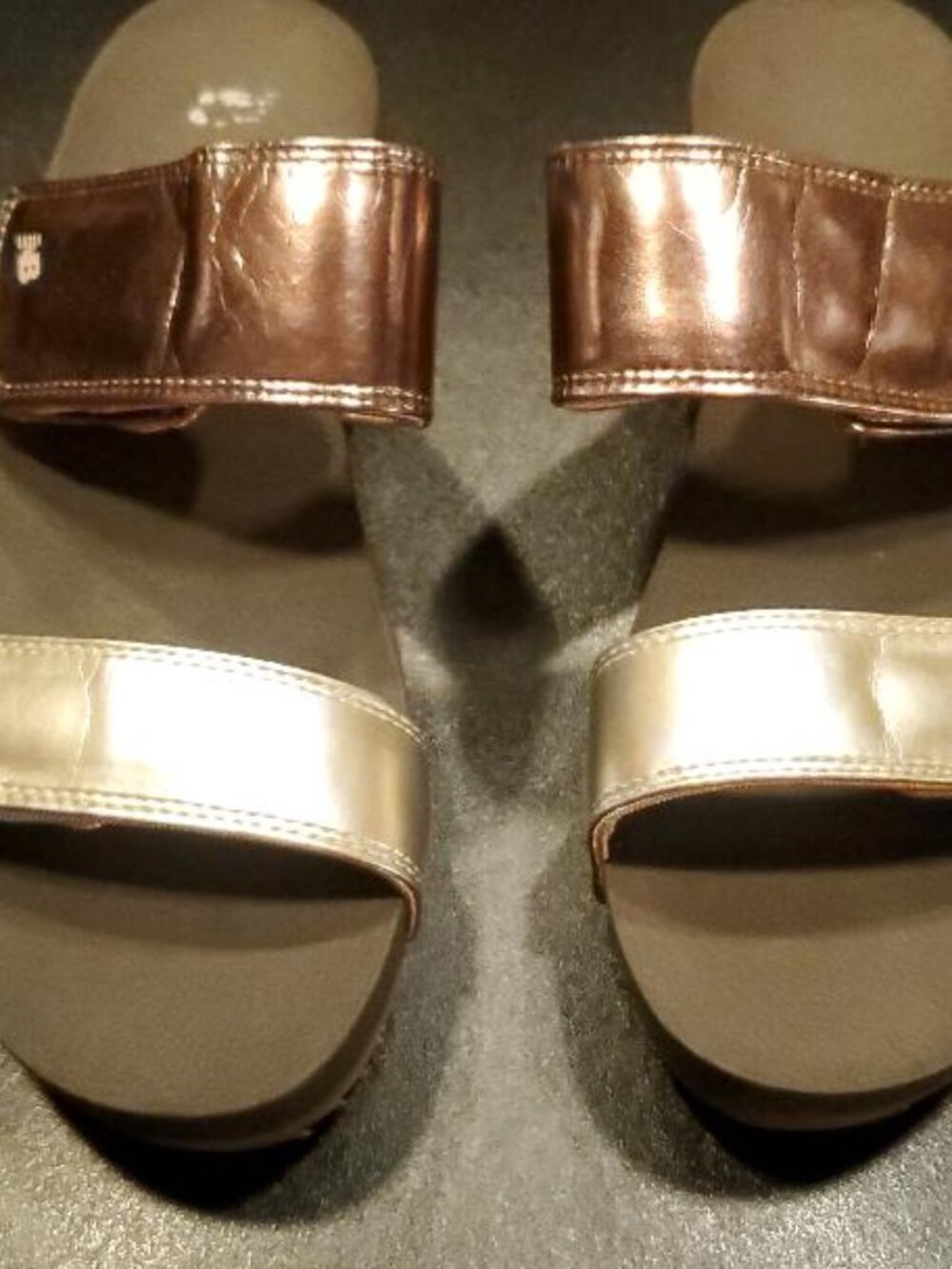 New Balance Metallic Copper Slip-On Sneakers - Copper Size 8
